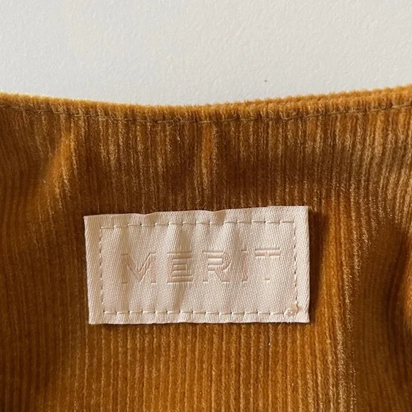 Merit Corduroy Bag Minimalist Tie Pouch - Picture 5 of 15